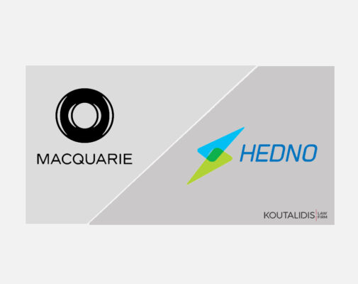 Koutalidis Law Firm advised Macquarie Group in a €2.1bn acquisition of HEDNO