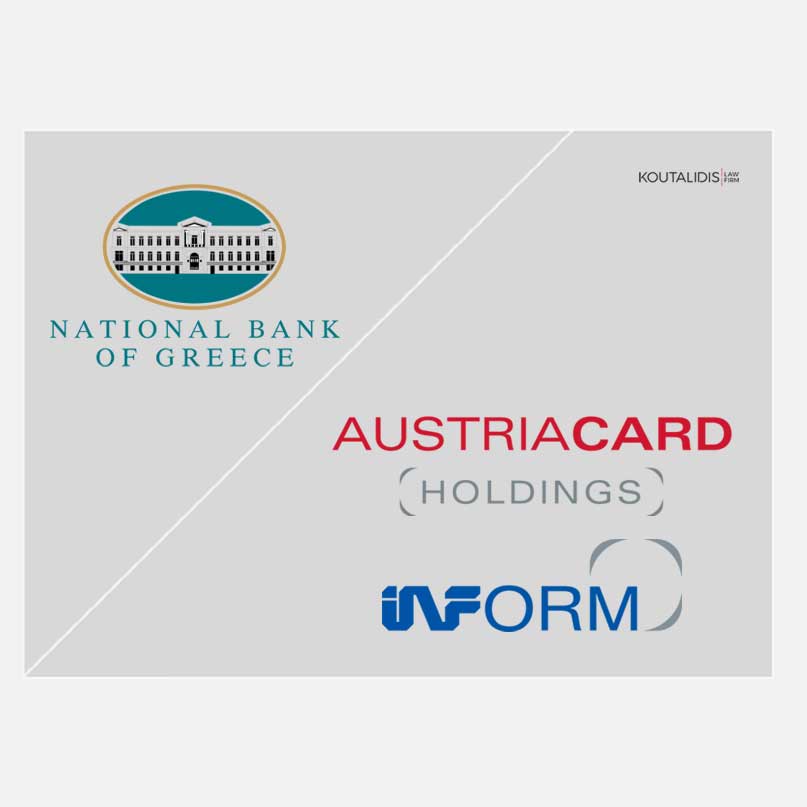 Koutalidis advises NBG and Austria-Cards