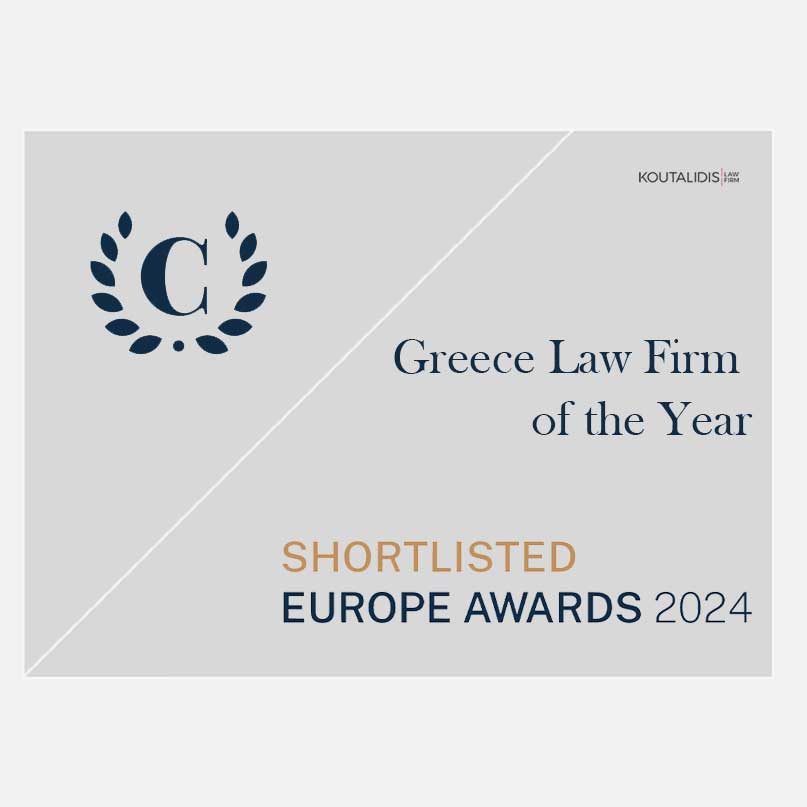 Koutalidis Law Firm has been shortlisted for the prestigious Chambers Europe Awards 2024